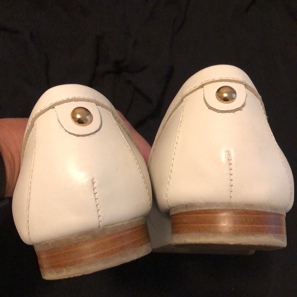 JeaneBeker size 40M white loafers. - Picture 3 of 7